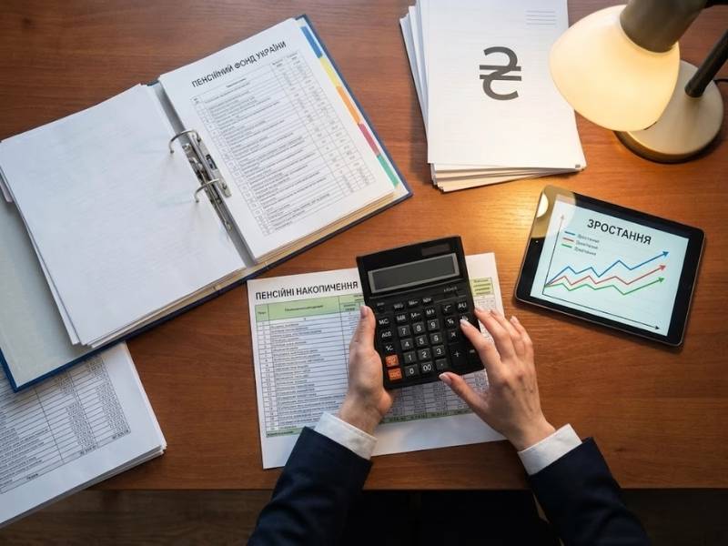 Розрахунок пенсійних внесків